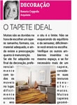 Coluna Jornal Pindense - Tapete Ideal - Março 2013